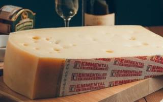 Сыр эмменталь: польза, виды, вкус и калорийность