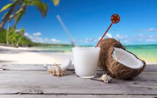 Кокосовые сливки: калорийность, польза и вред